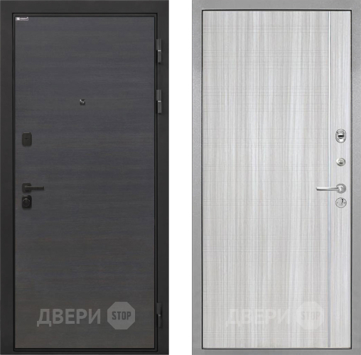 Дверь Интекрон (INTECRON) Профит Black Эковенге В-07 с молдингом Сандал белый в Дзержинском