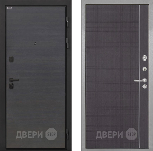 Дверь Интекрон (INTECRON) Профит Black Эковенге В-07 с молдингом Венге в Дзержинском