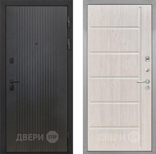 Дверь Интекрон (INTECRON) Профит Black ФЛ-295 ФЛ-102 Сосна белая в Дзержинском