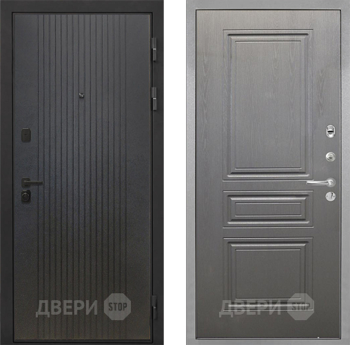 Дверь Интекрон (INTECRON) Профит Black ФЛ-295 ФЛ-243 Графит вуд дуб в Дзержинском