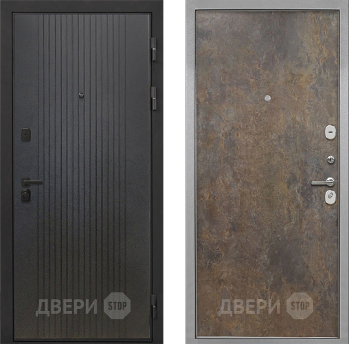 Дверь Интекрон (INTECRON) Профит Black ФЛ-295 Гладкая Гранж в Дзержинском