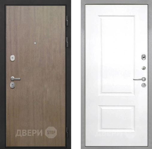 Дверь Интекрон (INTECRON) Гектор Венге Коричневый Альба Роял Вуд белый в Дзержинском