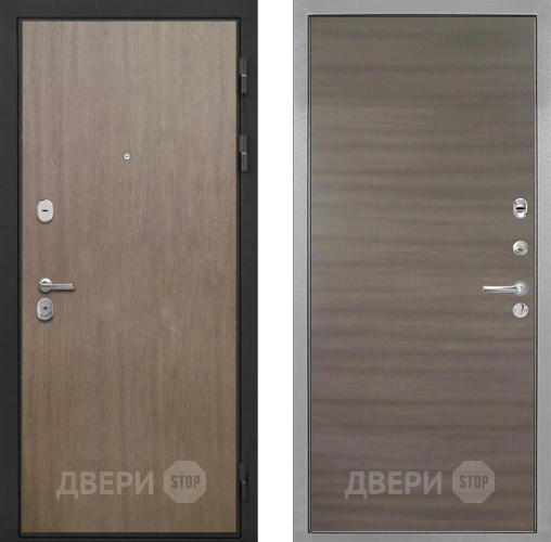 Входная металлическая Дверь Интекрон (INTECRON) Гектор Венге Коричневый Гладкая Дуб тоскано поперечный в Дзержинском