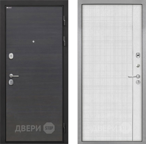 Входная металлическая Дверь Интекрон (INTECRON) Гектор Эковенге В-07 с молдингом Лофт белый в Дзержинском