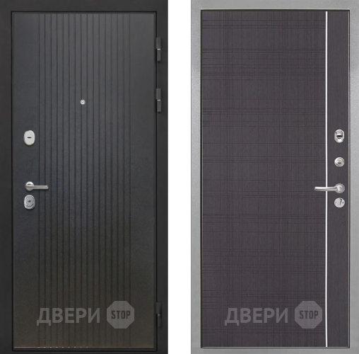 Входная металлическая Дверь Интекрон (INTECRON) Гектор ФЛ-295 В-07 с молдингом Венге в Дзержинском