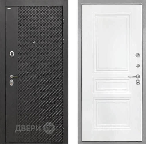 Дверь Интекрон (INTECRON) Олимпия Black 4К ФЛ-243 Белый матовый в Дзержинском