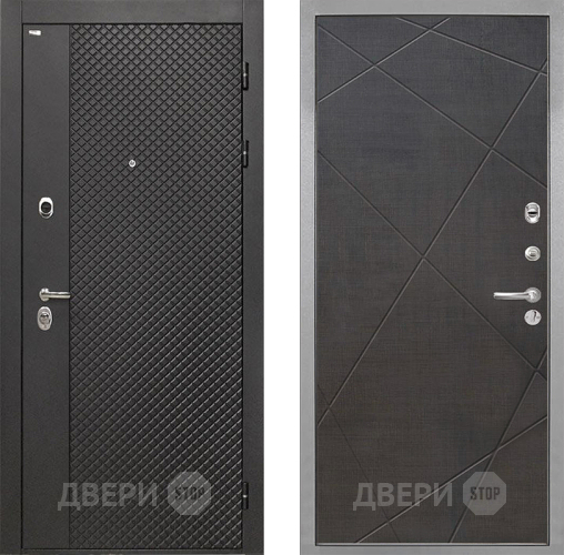 Дверь Интекрон (INTECRON) Олимпия Black 4К Лучи-М Венге распил кофе в Дзержинском