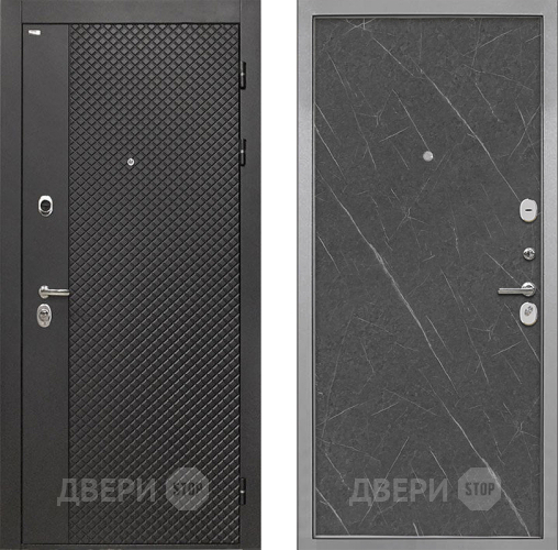 Дверь Интекрон (INTECRON) Олимпия Black 4К Гладкая Гранит лава оникс в Дзержинском
