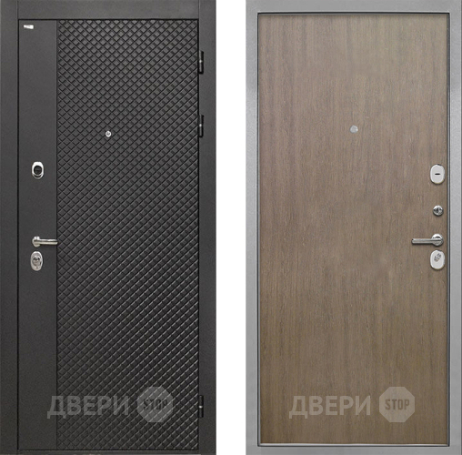 Дверь Интекрон (INTECRON) Олимпия Black 4К Гладкая шпон Венге коричневый в Дзержинском