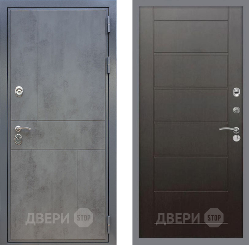 Входная металлическая Дверь Рекс (REX) ФЛ-290 Сити Венге в Дзержинском