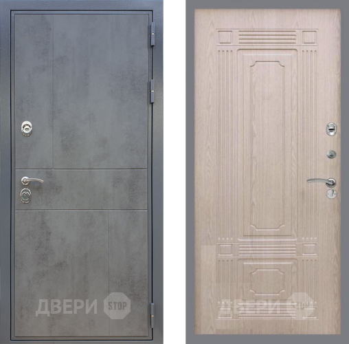 Дверь Рекс (REX) ФЛ-290 FL-2 Беленый дуб в Дзержинском