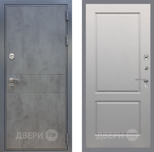 Дверь Рекс (REX) ФЛ-290 FL-117 Грей софт в Дзержинском