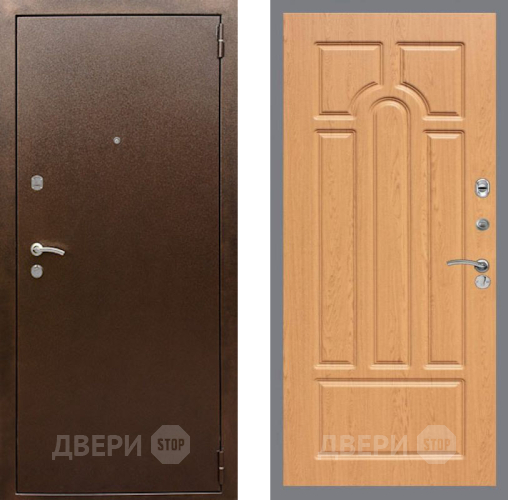Дверь Рекс (REX) 1А Медный Антик FL-58 Дуб в Дзержинском