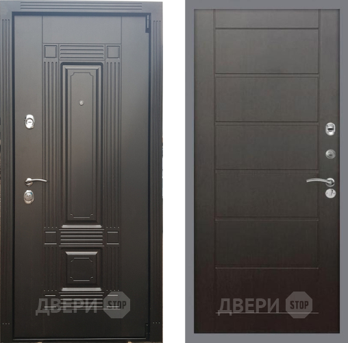 Входная металлическая Дверь Рекс (REX) 9 Сити Венге в Дзержинском