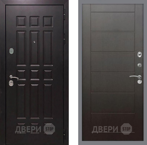 Входная металлическая Дверь Рекс (REX) 8 Сити Венге в Дзержинском