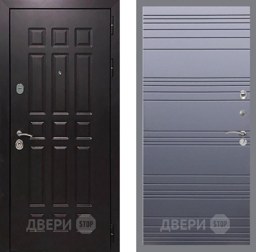 Дверь Рекс (REX) 8 Line Силк титан в Дзержинском