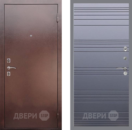 Дверь Рекс (REX) 1 Line Силк титан в Дзержинском
