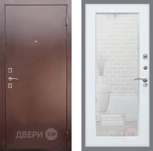 Дверь Рекс (REX) 1 Зеркало Пастораль Белый ясень в Дзержинском