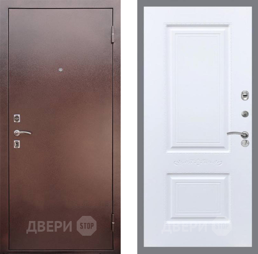 Входная металлическая Дверь Рекс (REX) 1 Смальта Силк Сноу в Дзержинском
