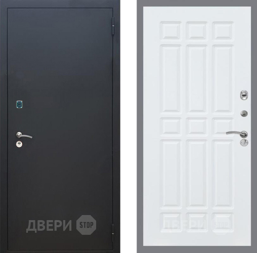 Дверь Рекс (REX) 1A Черный Муар FL-33 Силк Сноу в Дзержинском