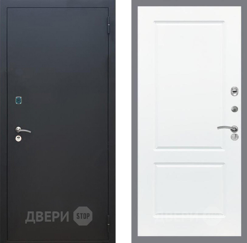 Дверь Рекс (REX) 1A Черный Муар FL-117 Силк Сноу в Дзержинском