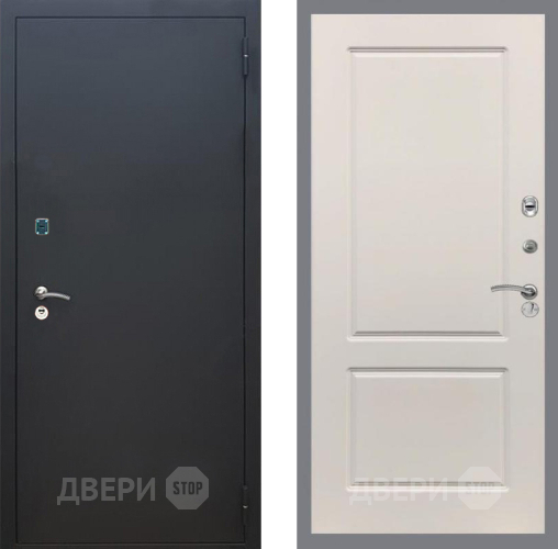 Входная металлическая Дверь Рекс (REX) 1A Черный Муар FL-117 Шампань в Дзержинском