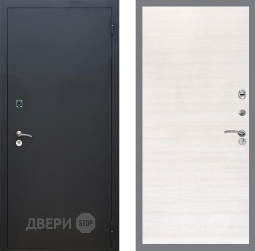 Входная металлическая Дверь Рекс (REX) 1A Черный Муар GL Акация в Дзержинском