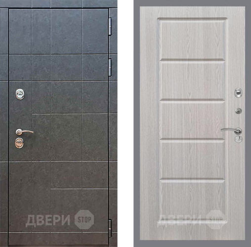 Входная металлическая Дверь Рекс (REX) 21 FL-39 Беленый дуб в Дзержинском