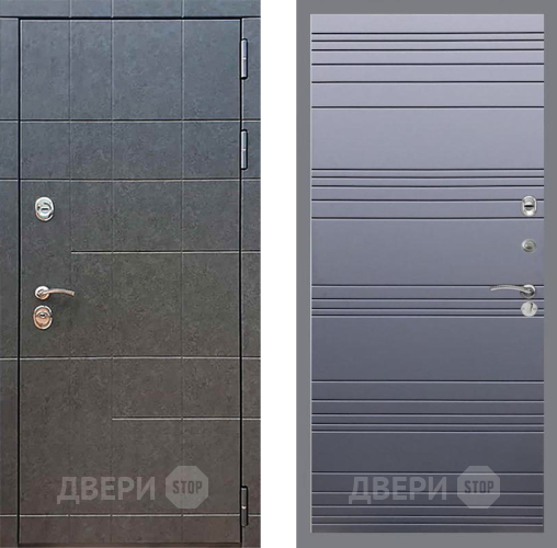 Дверь Рекс (REX) 21 Line Силк титан в Дзержинском