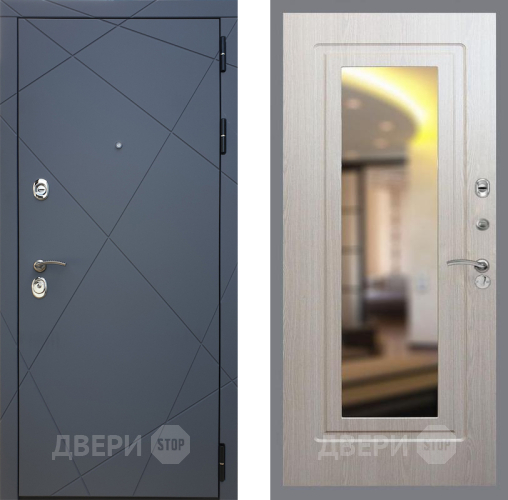Дверь Рекс (REX) 13 Силк Титан FLZ-120 Беленый дуб в Дзержинском