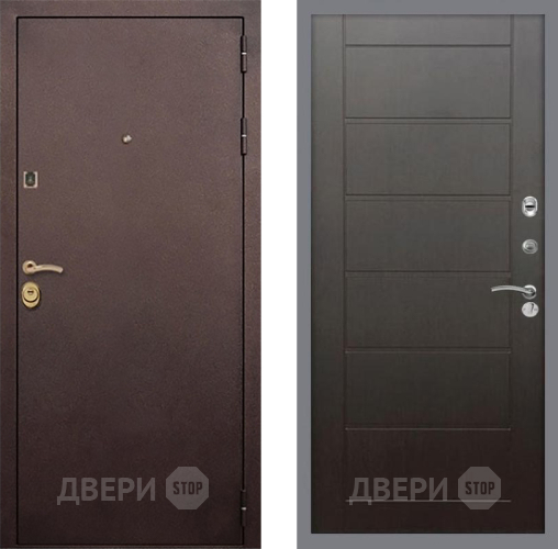 Входная металлическая Дверь Рекс (REX) Лайт 3К Сити Венге в Дзержинском