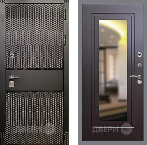 Дверь Рекс (REX) 15 Черный Кварц FLZ-120 Венге в Дзержинском
