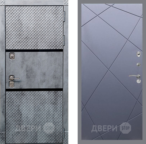 Дверь Рекс (REX) 15 Бетон Темный FL-291 Силк титан в Дзержинском