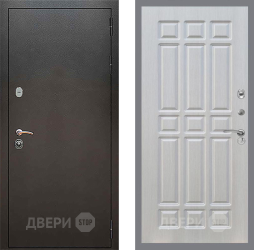 Дверь Рекс (REX) 5 Серебро Антик FL-33 Лиственница беж в Дзержинском