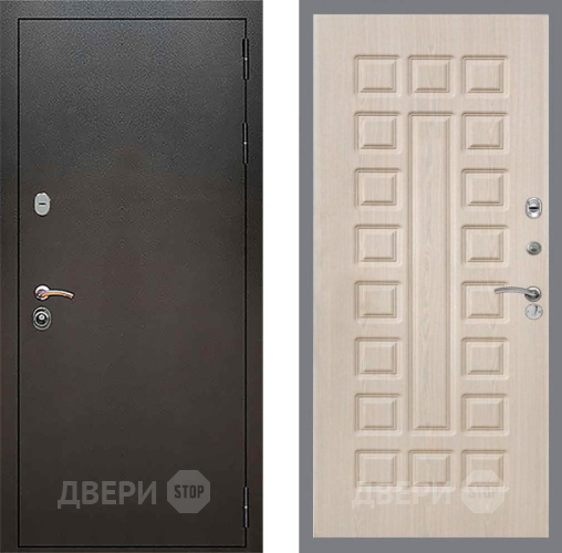 Дверь Рекс (REX) 5 Серебро Антик FL-183 Беленый дуб в Дзержинском