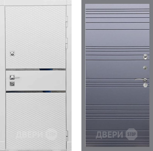 Дверь Рекс (REX) 15 Силк Сноу Line Силк титан в Дзержинском
