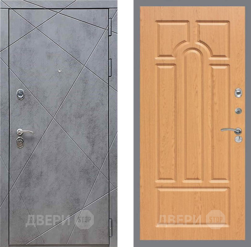 Дверь Рекс (REX) 13 Бетон Темный FL-58 Дуб в Дзержинском