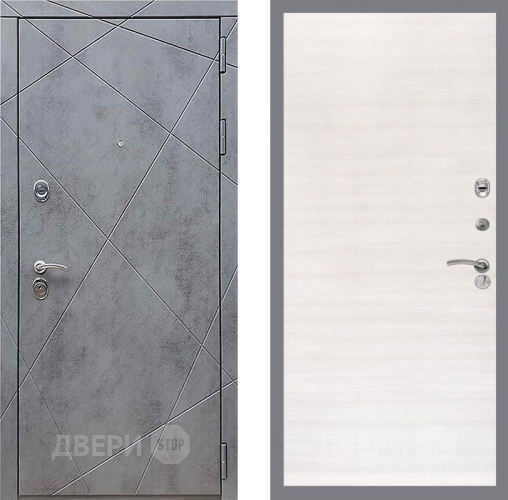 Дверь Рекс (REX) 13 Бетон Темный GL Акация в Дзержинском