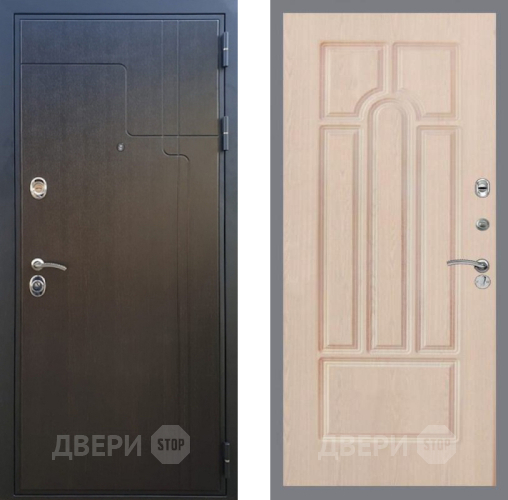 Входная металлическая Дверь Рекс (REX) Премиум-246 FL-58 Беленый дуб в Дзержинском