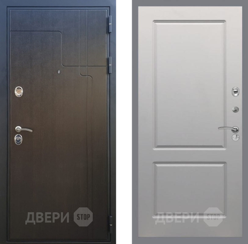 Входная металлическая Дверь Рекс (REX) Премиум-246 FL-117 Грей софт в Дзержинском