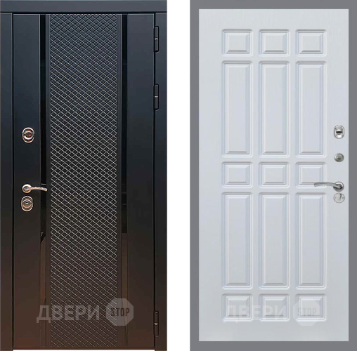 Входная металлическая Дверь Рекс (REX) 25 FL-33 Белый ясень в Дзержинском