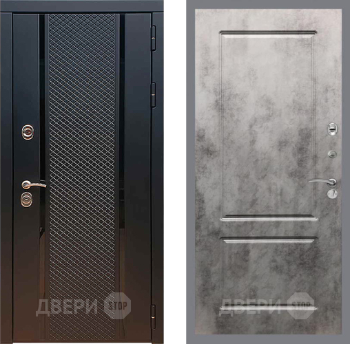 Дверь Рекс (REX) 25 FL-117 Бетон темный в Дзержинском
