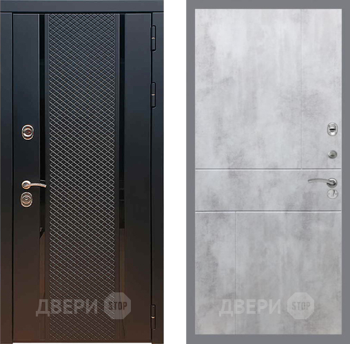Входная металлическая Дверь Рекс (REX) 25 FL-290 Бетон светлый в Дзержинском