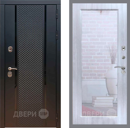 Дверь Рекс (REX) 25 Зеркало Пастораль Сандал белый в Дзержинском