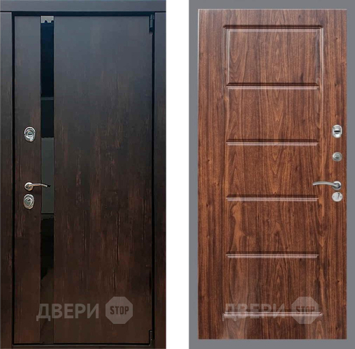Дверь Рекс (REX) 26 FL-39 орех тисненый в Дзержинском