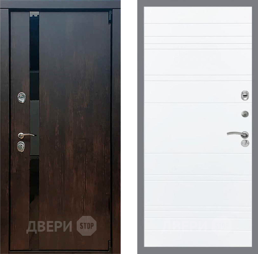 Дверь Рекс (REX) 26 Line Силк Сноу в Дзержинском