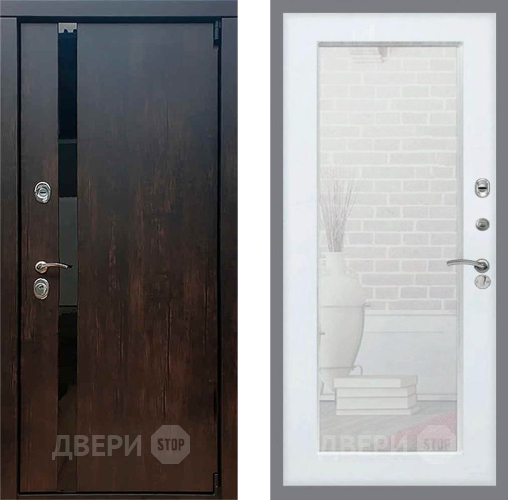 Дверь Рекс (REX) 26 Зеркало Пастораль Белый ясень в Дзержинском