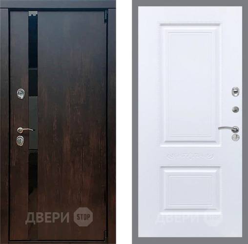 Входная металлическая Дверь Рекс (REX) 26 Смальта Силк Сноу в Дзержинском
