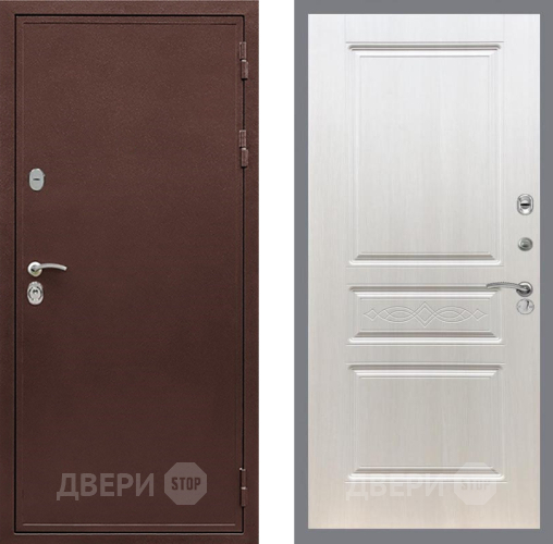 Входная металлическая Дверь Рекс (REX) 5 металл 3 мм FL-243 Лиственница беж в Дзержинском